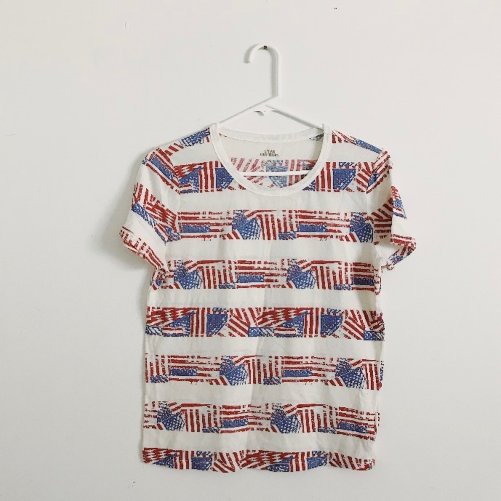 Urban Outfitters American flag top